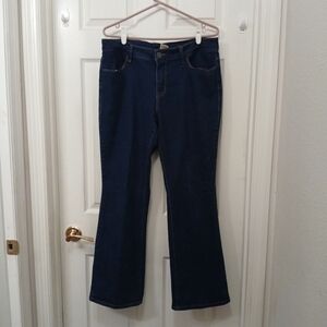 Faded Glory Jeans Women's Size 16W Dark Wash